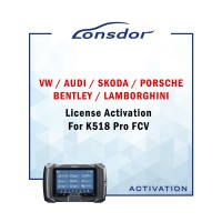 Активация Lonsdor VAG License Activation For K518 Pro FCV